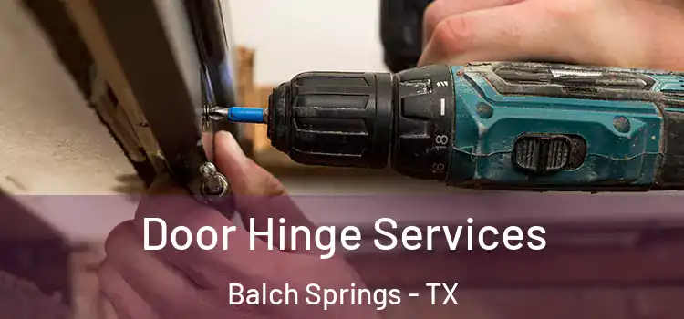 Door Hinge Services Balch Springs - TX